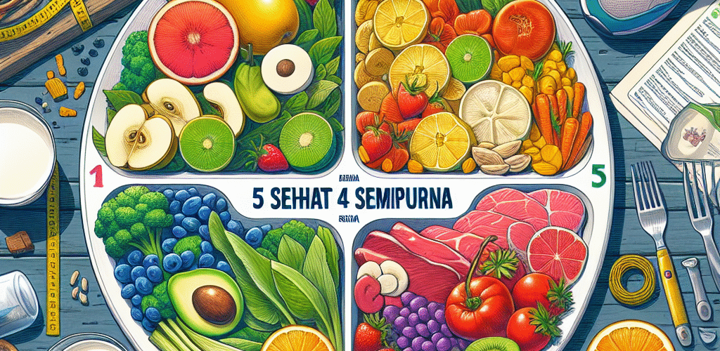 Panduan Lengkap Makanan 5 Sehat 4 Sempurna untuk Hidup Sehat