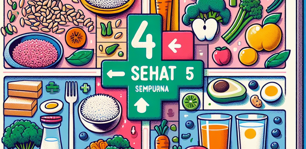 Panduan Makanan Sehat: Apa Saja Menu 4 Sehat 5 Sempurna?