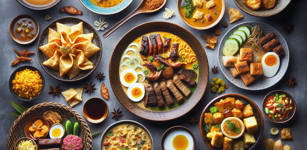 Keindahan Poster Makanan Tradisional Indonesia yang Menggugah Selera