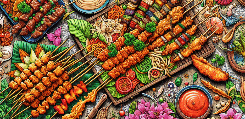 Mewarnai Gambar Makanan Tradisional Indonesia: Kreativitas dalam Setiap