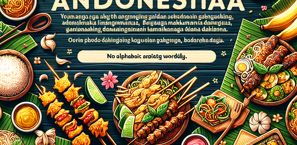 Kuliner Nusantara: Menyibak Pesona Makanan Indonesia Favorit di Dunia