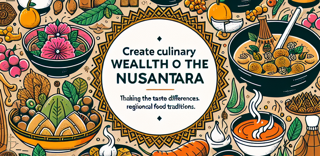 Kekayaan Kuliner Nusantara: Perbedaan Rasa dan Tradisi Makanan Daerah di