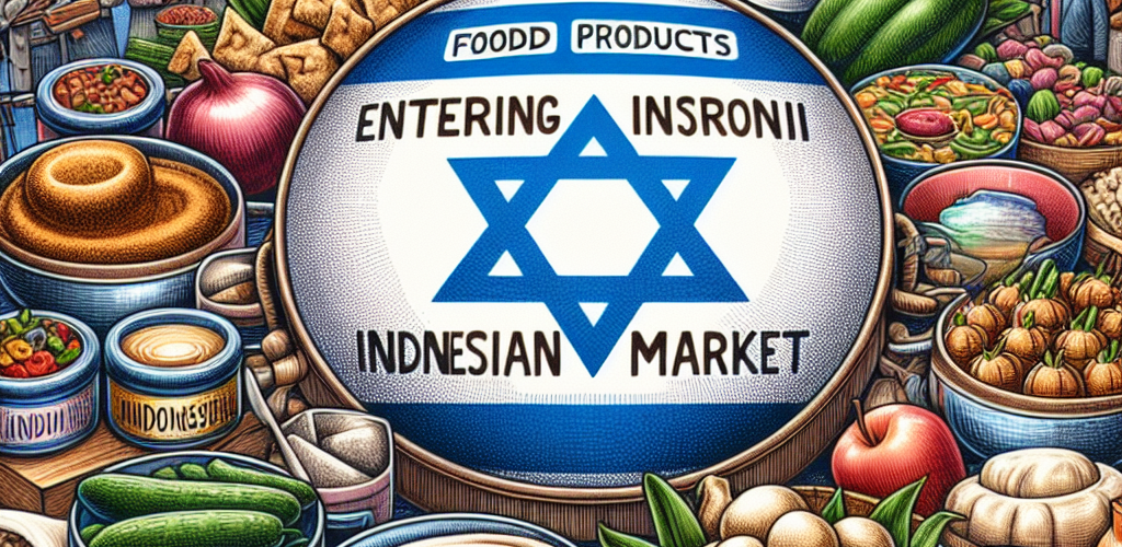 Produk Makanan Israel Memasuki Pasar Indonesia: Tantangan dan Peluang